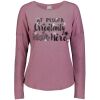 3077 Ladies' Extra Soft Tri-Blend Longsleeve Thumbnail